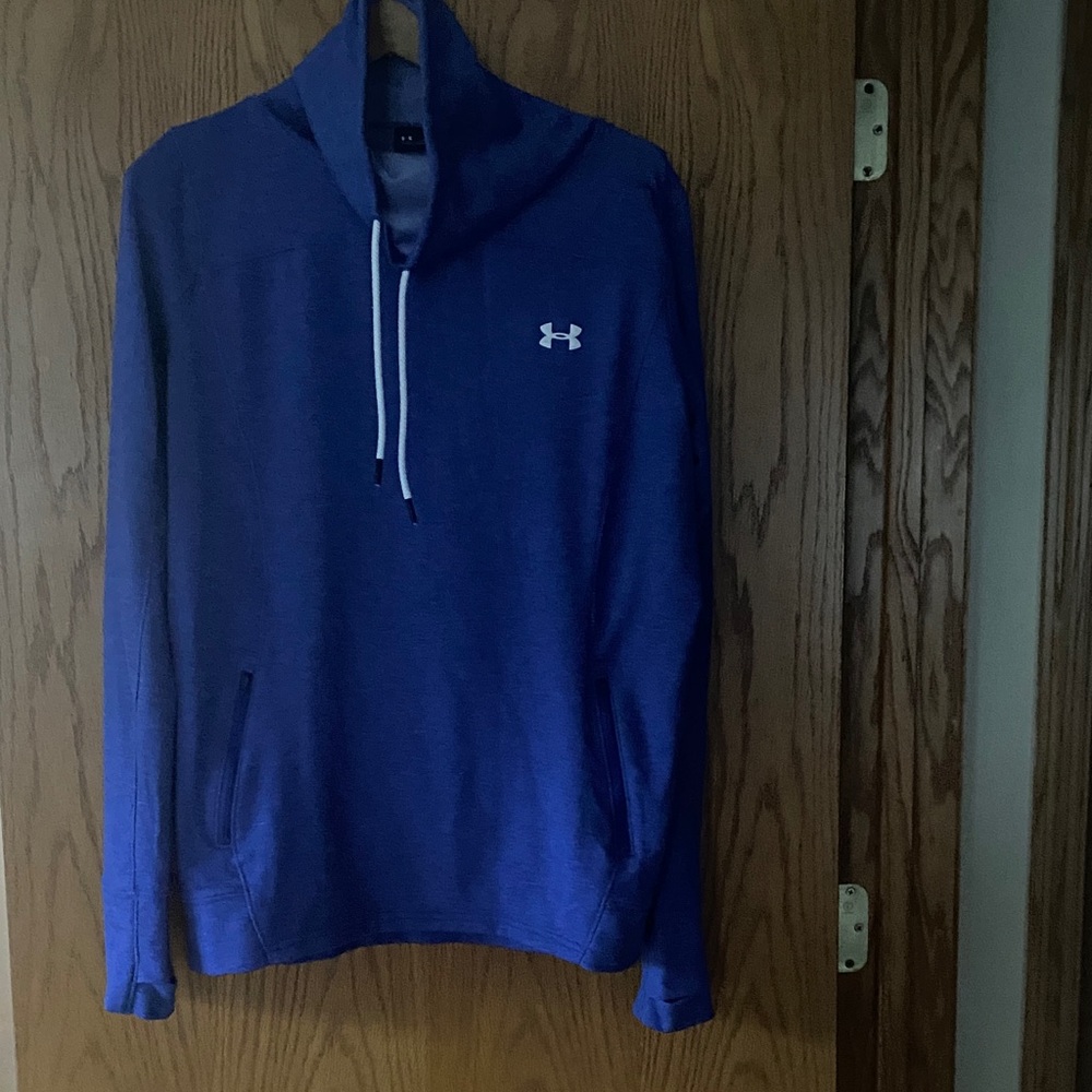 Under Armour Women’s Royal Blue Cowl Neck Pullover Hoodie